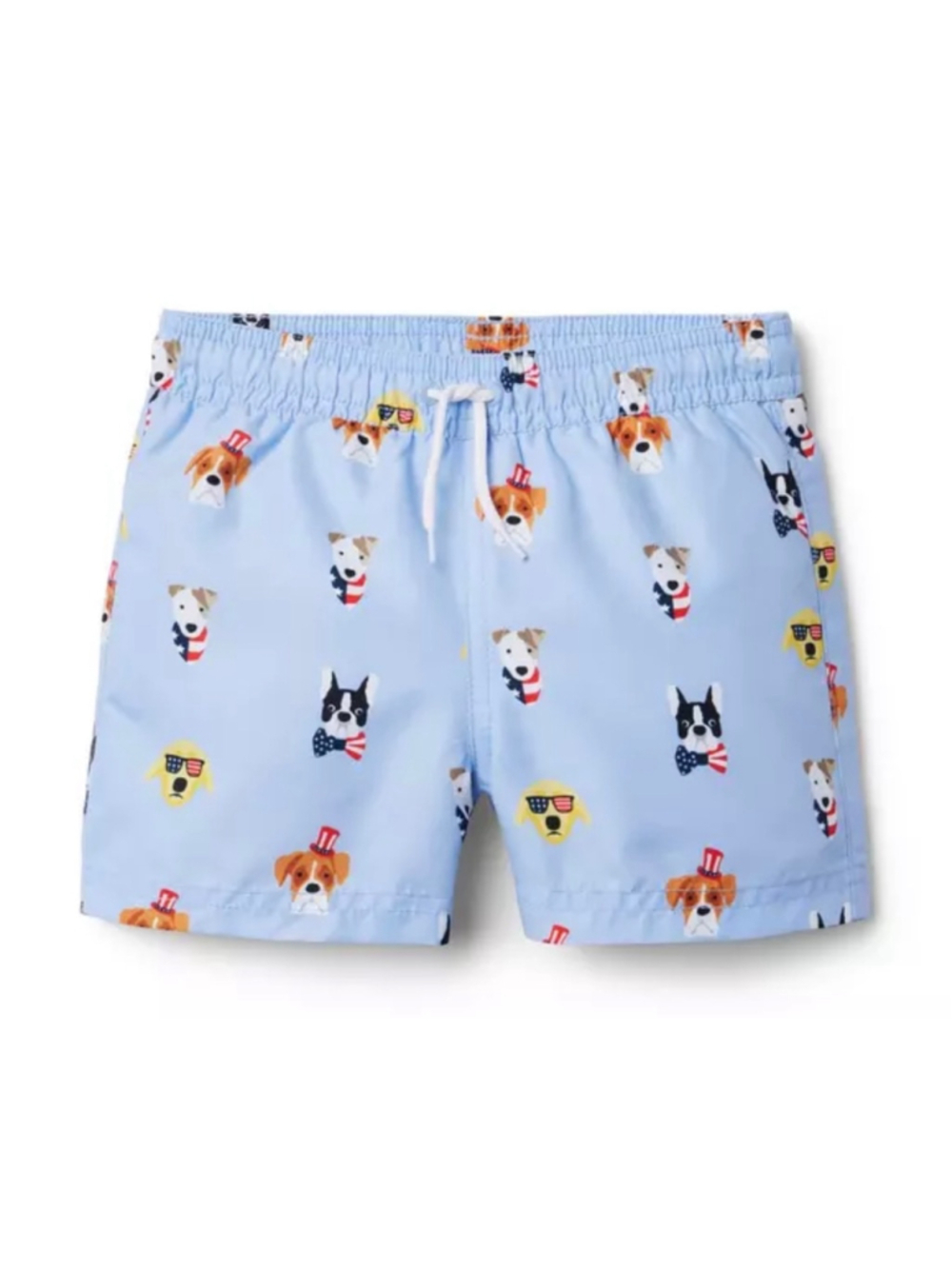 Janie and Jack Dog Print Swim Trunks Size 2T